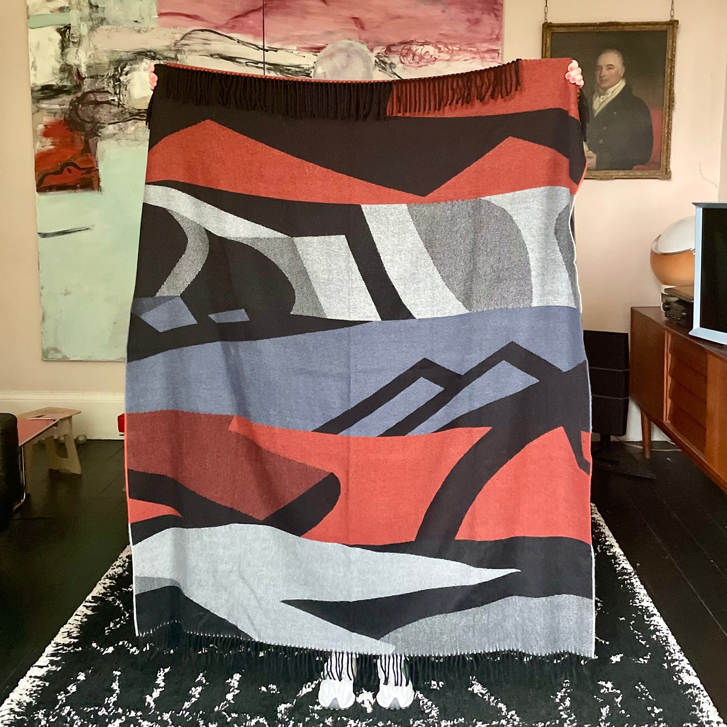 Lundy Lambswool Throw/Scarf