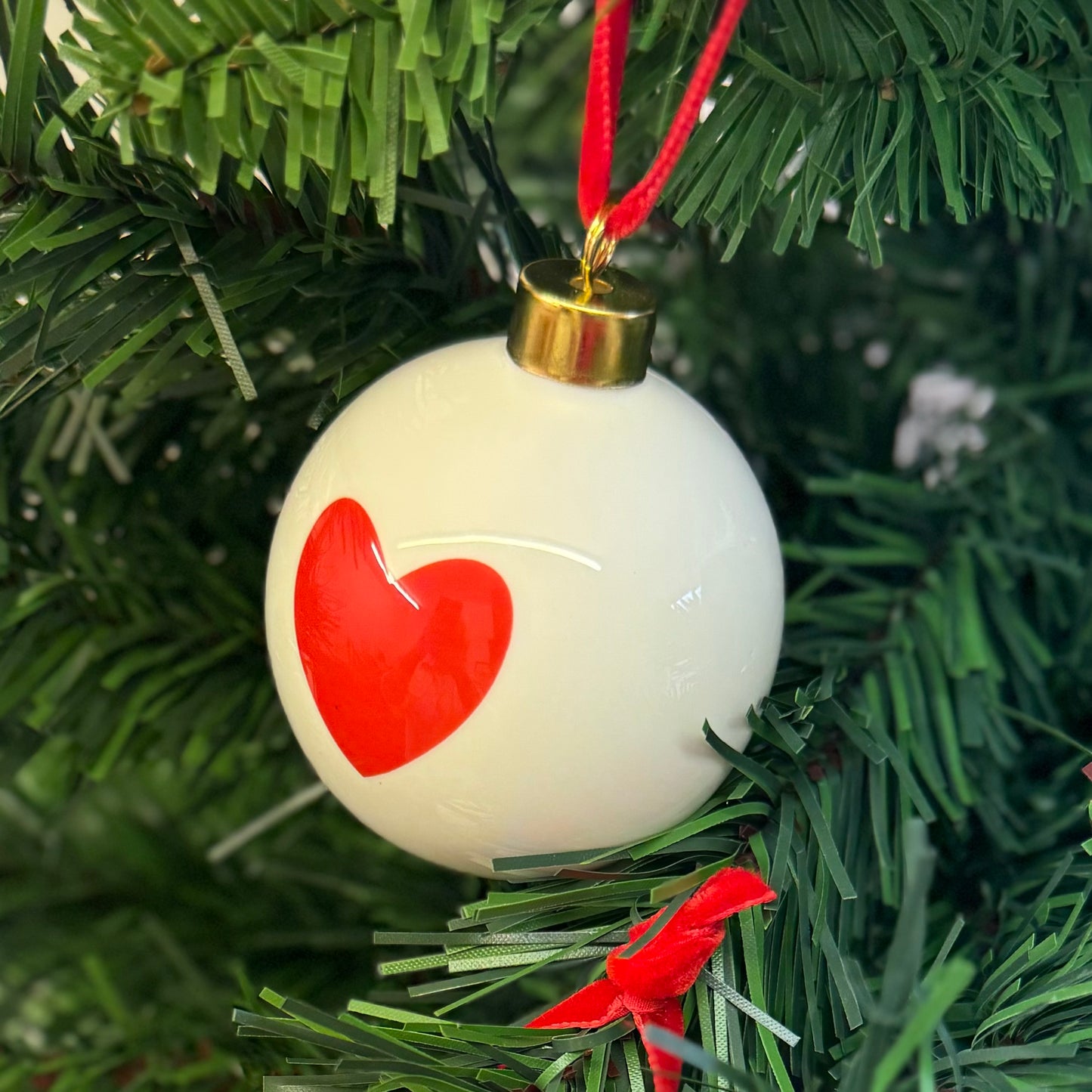 Christmas Swallow Bauble