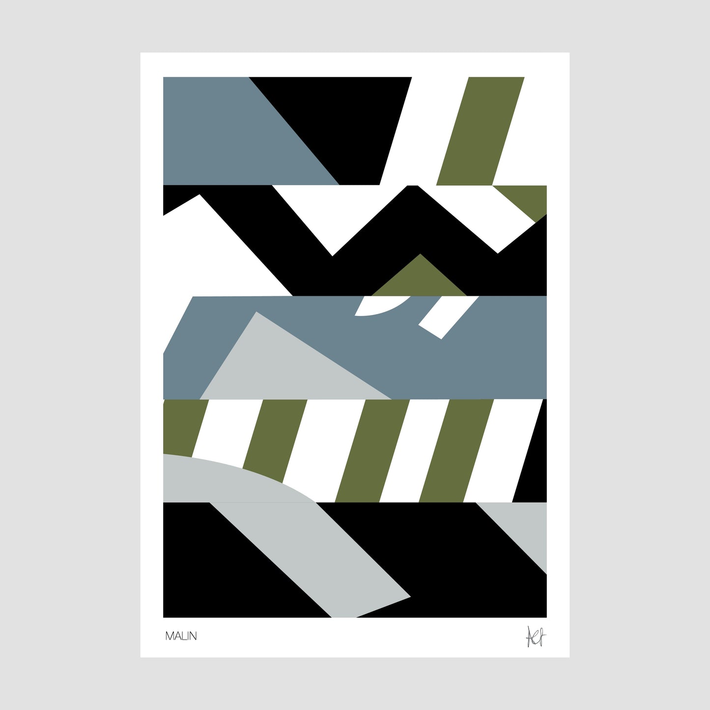 Malin Art Print A4