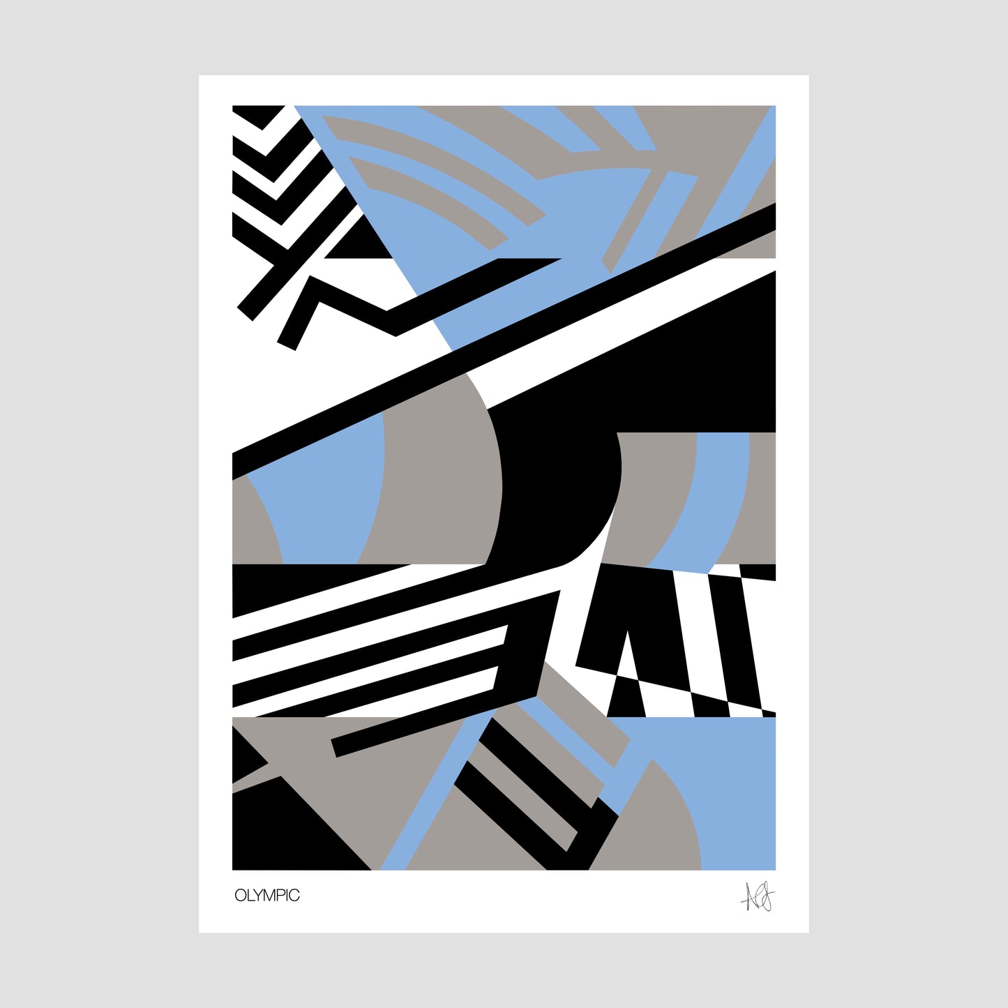Olympic Art Print A3