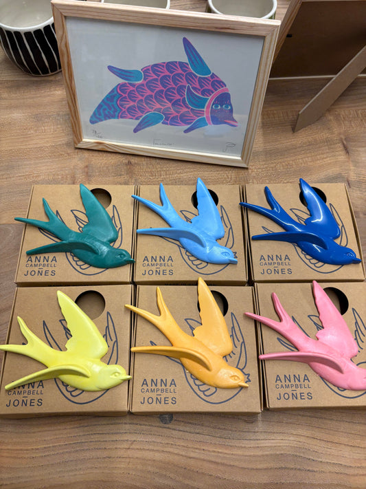 Lucky Swallows: Recycled Beauty from Scotland’s Shores