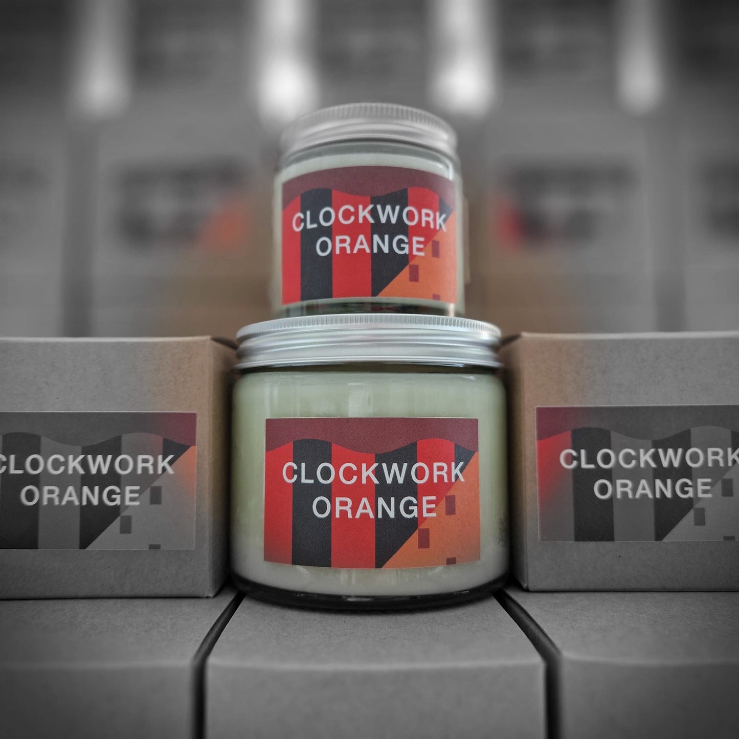 Clockwork Orange Candle large