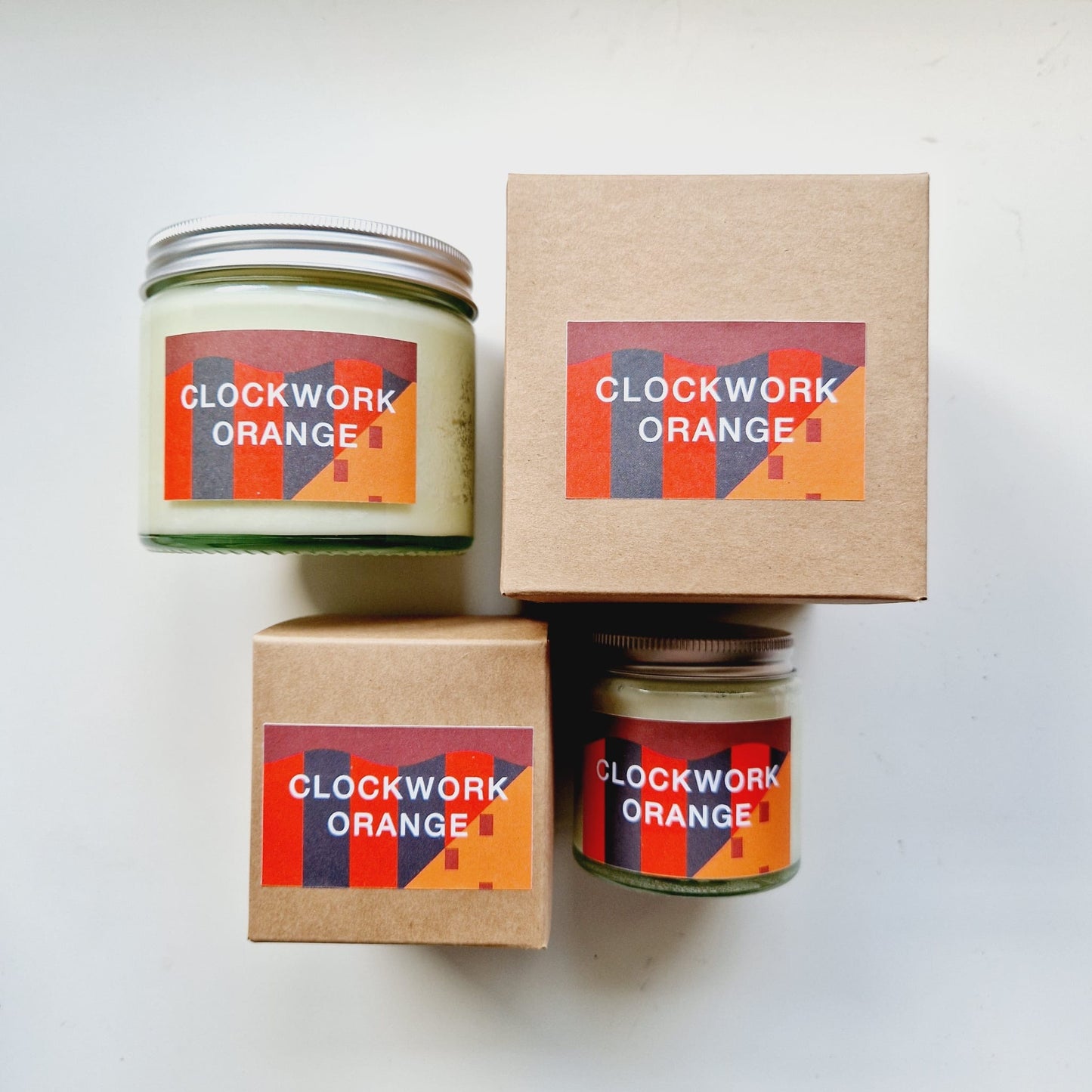 Clockwork Orange Candle large