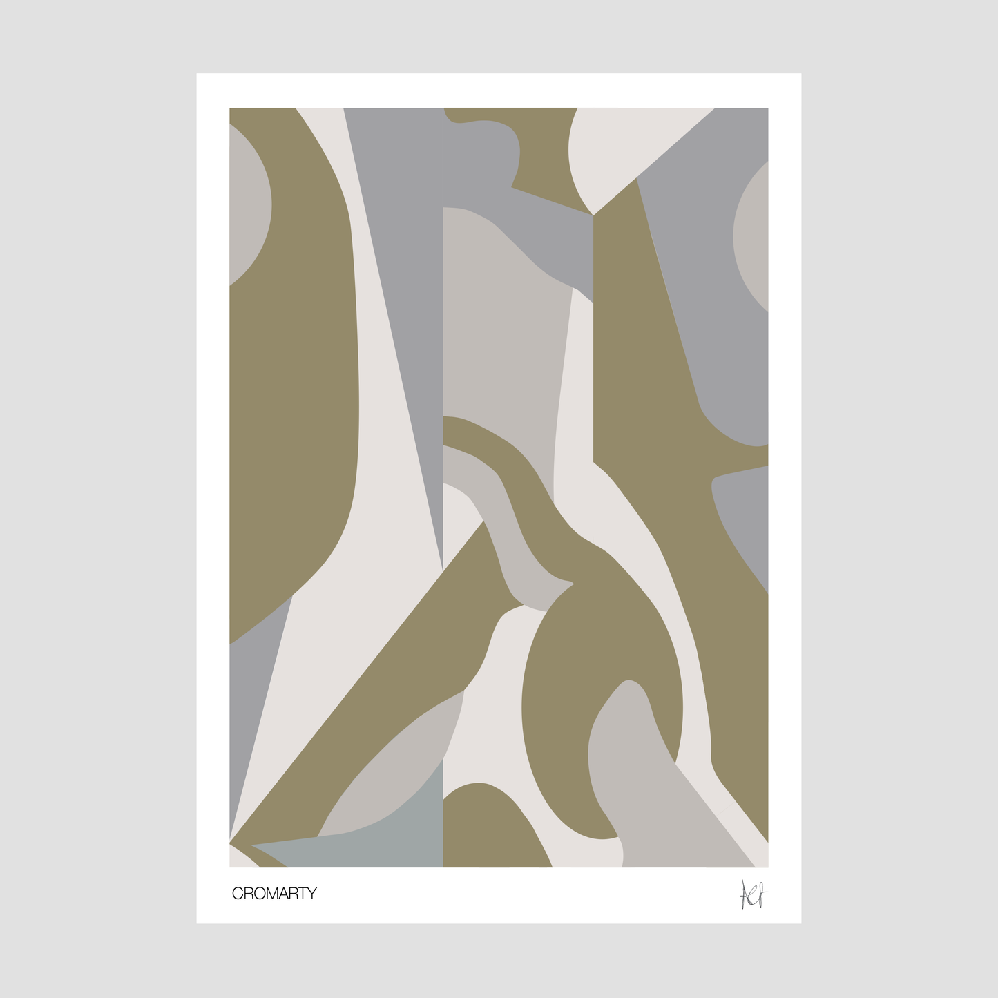 Cromarty Art Print A3