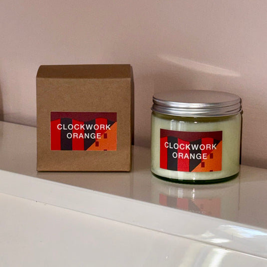 Clockwork Orange Candle large