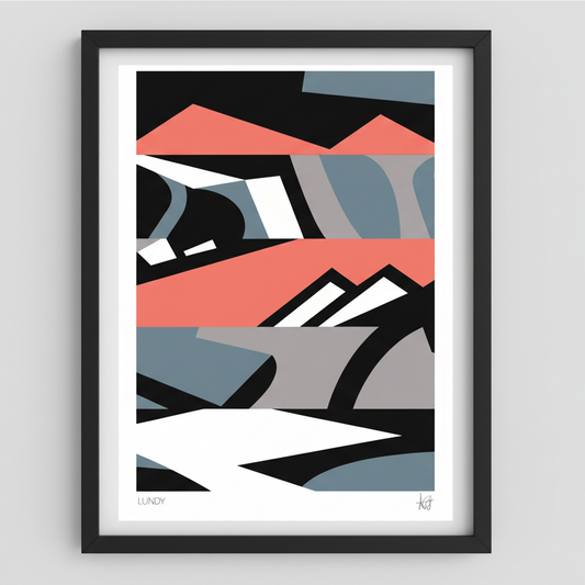 Lundy Art Print A3