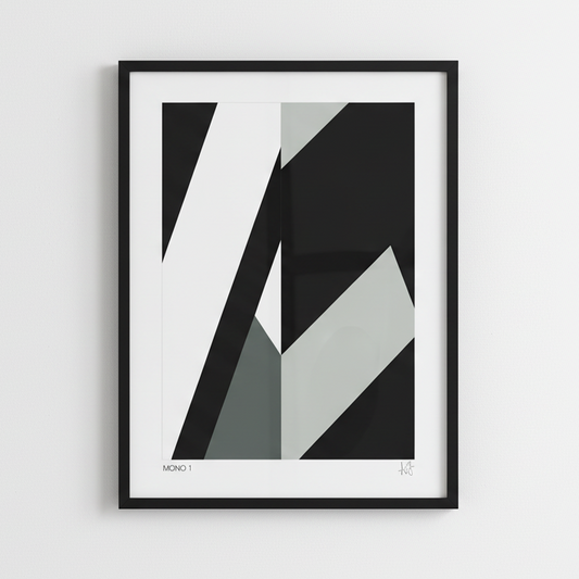 Mono 1 Art Print A3