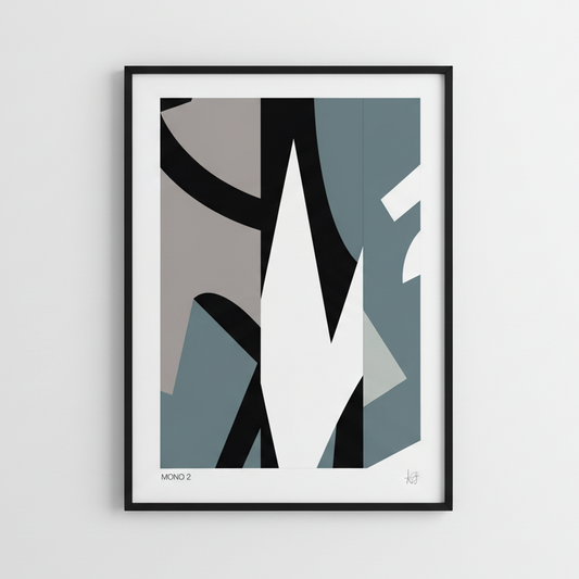 Mono 2 Art Print A3