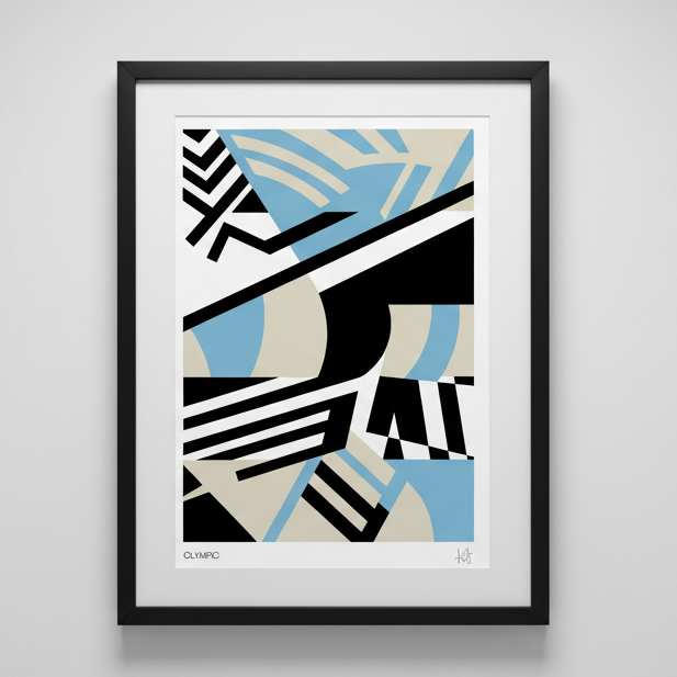 Olympic Art Print A4